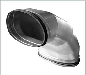 工業(yè)管道中的四種常見彎頭 90°彎頭、咬口彎、沖壓彎與蝦米彎及其連接件法蘭